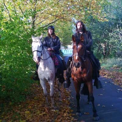 REISEN MIT PFERD am Müritz Nationalpark